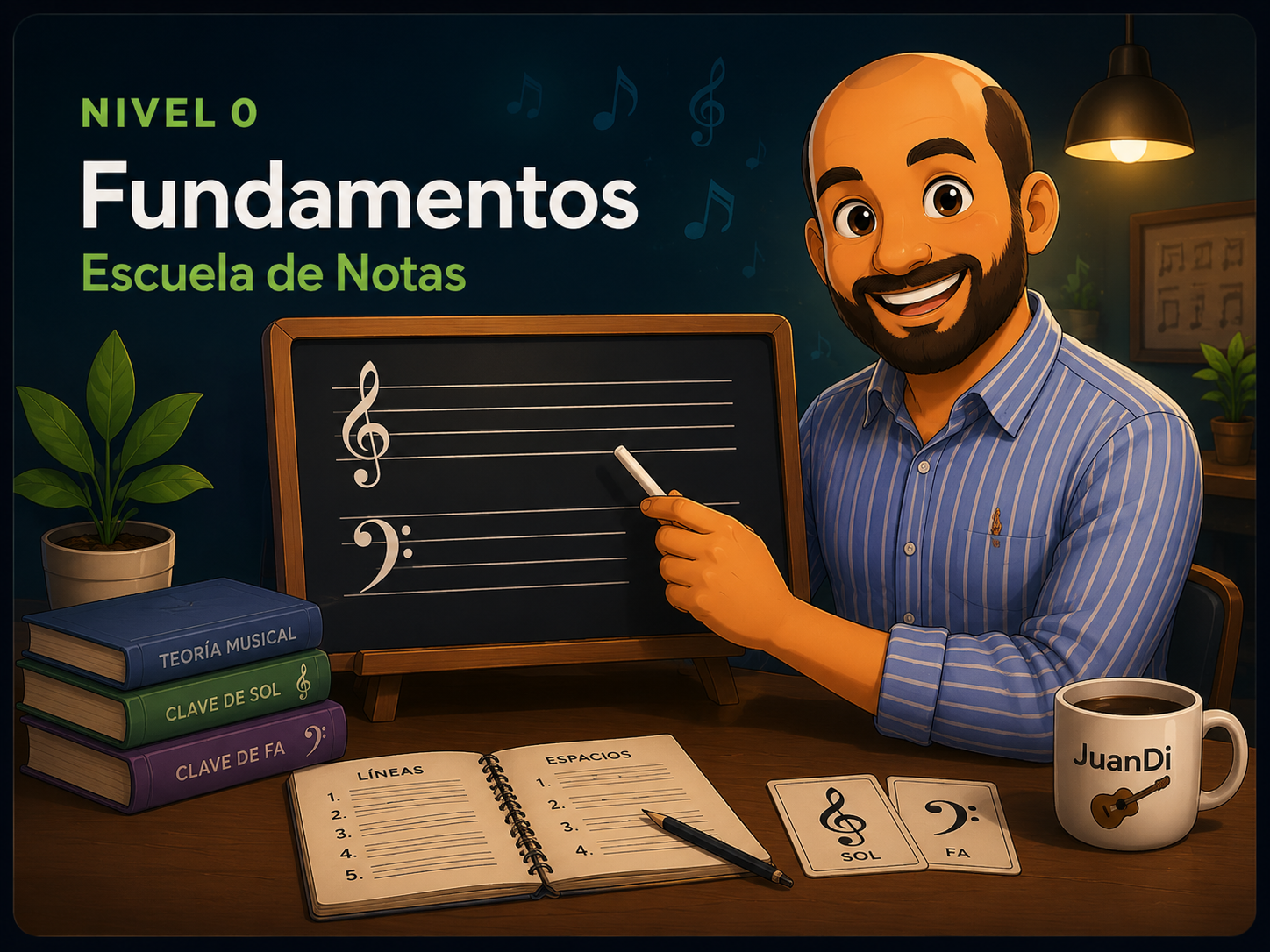 Nivel 0 Fundamentos del Pentagrama